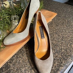 SALE!   Steven by Steve Madden grey pumps